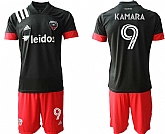 2020-21 D.C. United 9 KAMARA Home Soccer Jersey,baseball caps,new era cap wholesale,wholesale hats